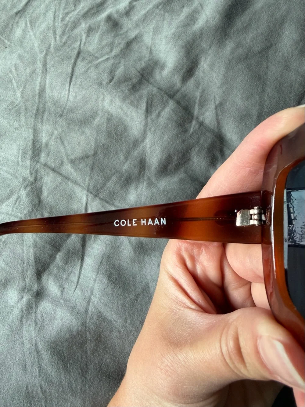 Cole Haan Women's Tortoiseshell Sunglasses - Amber Brown Frame
